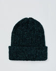 Hyer Goods - Alpaca Chunky Wool Rib Beanie - Emerald