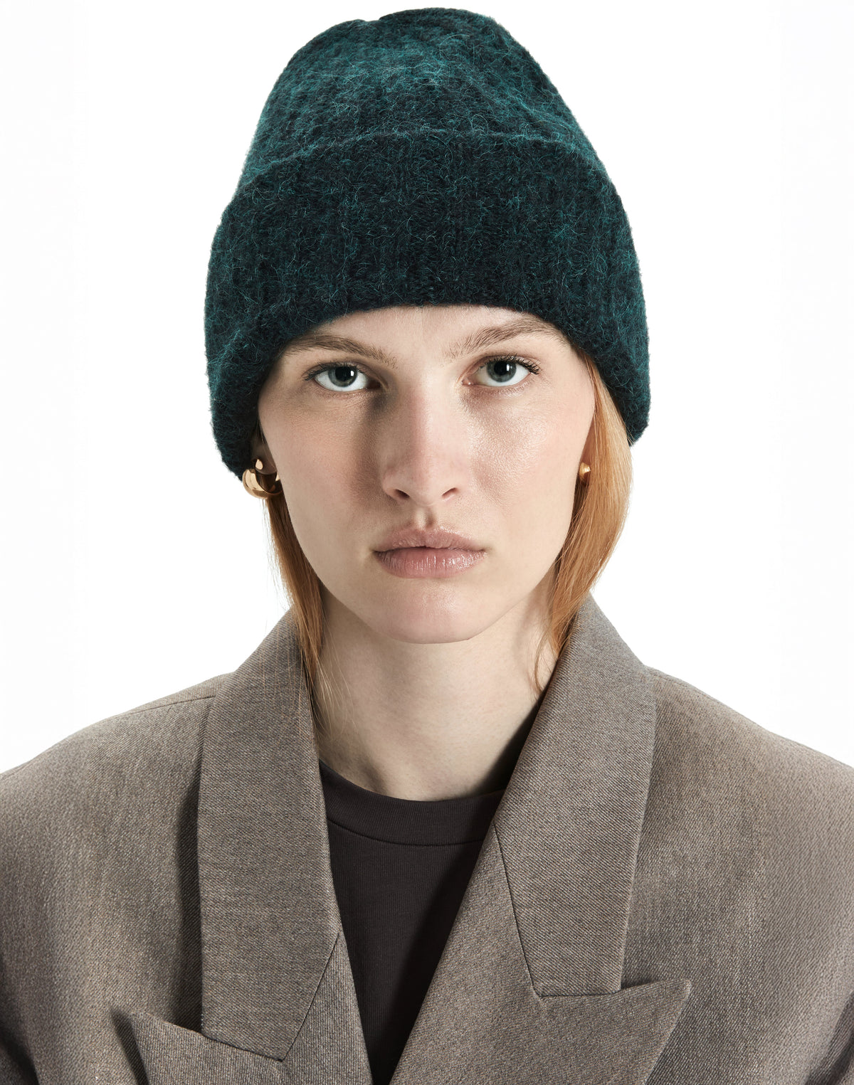 Hyer Goods - Alpaca Chunky Wool Rib Beanie -
