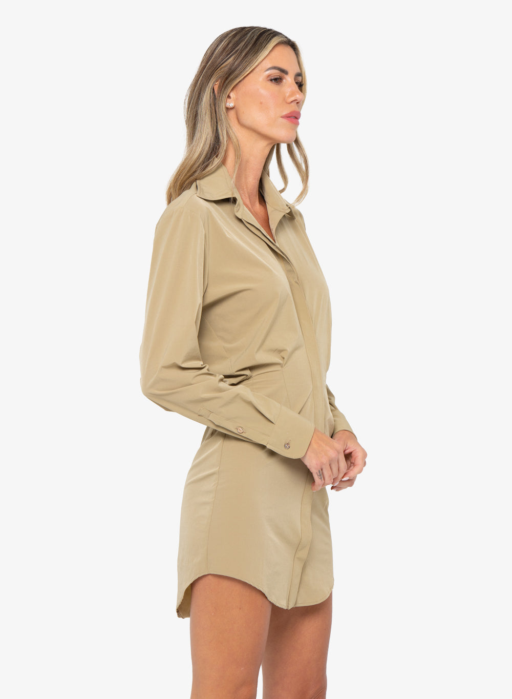 JBQ - Althea Dress - Biscotti -