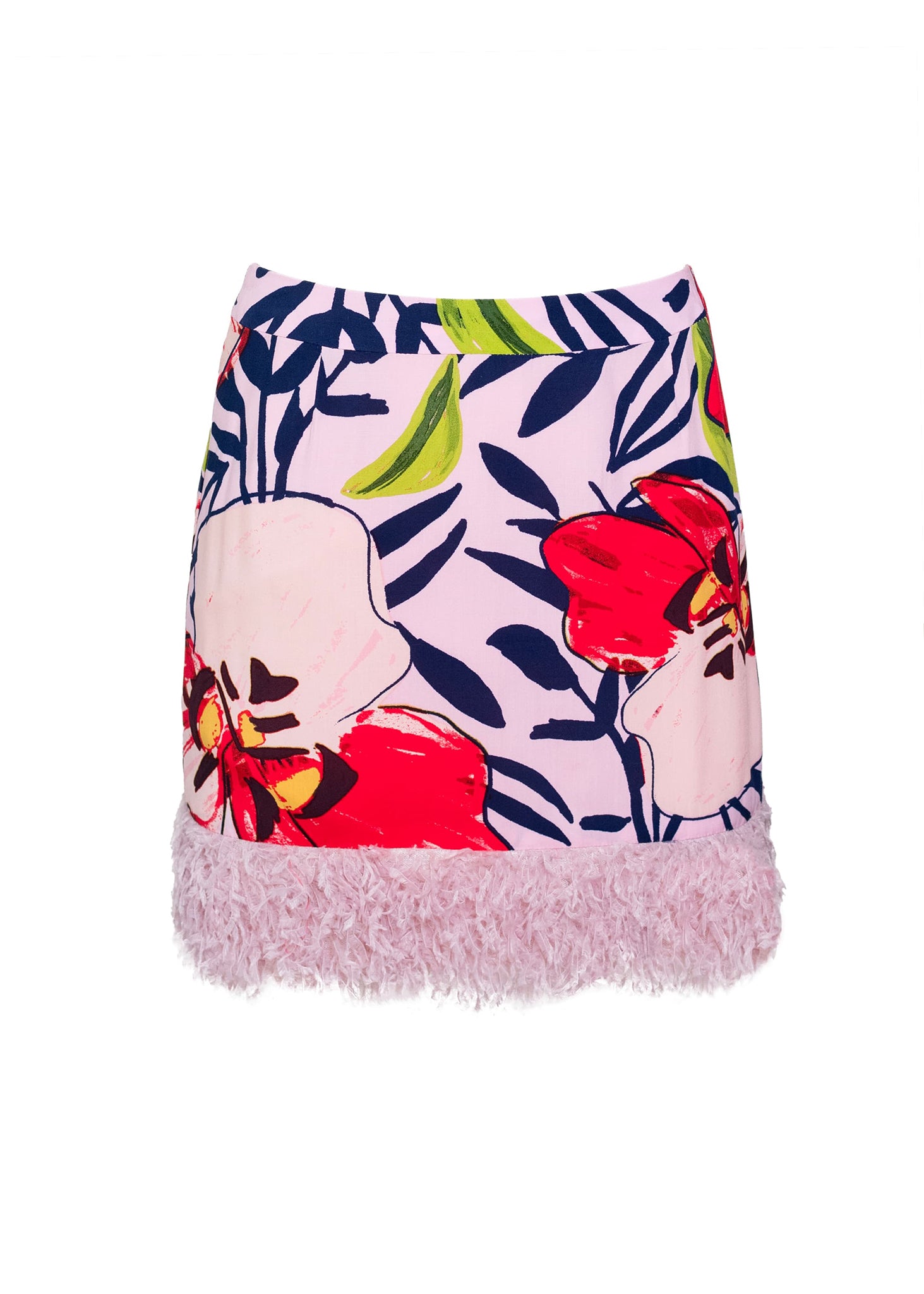 Hilary MacMillan - Feather Hem Skirt -