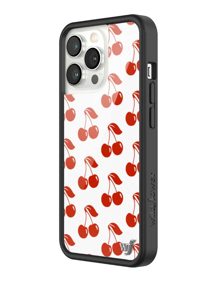 Wildflower iPhone case 13 Pro American Cherries Red Cute