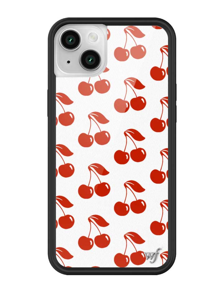 Wildflower iPhone case 14 American Cherries Red Cute
