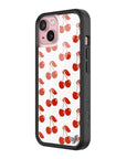Wildflower iPhone case 15 American Cherries Red Cute