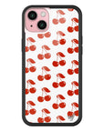 Wildflower iPhone case 15 Plus American Cherries Red Cute