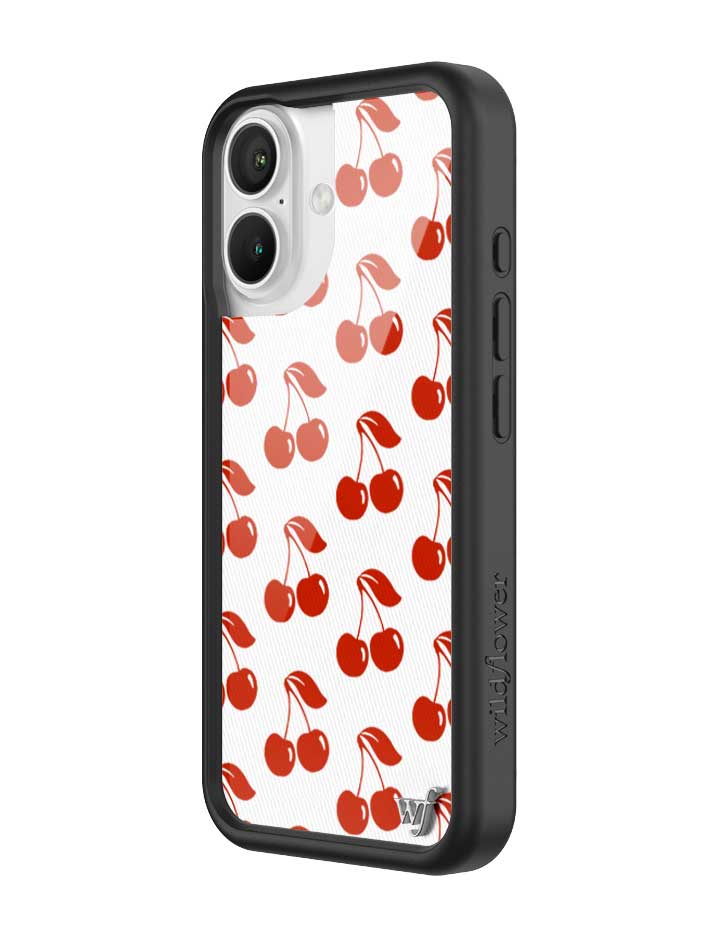 Wildflower iPhone case 16 American Cherries Red Cute