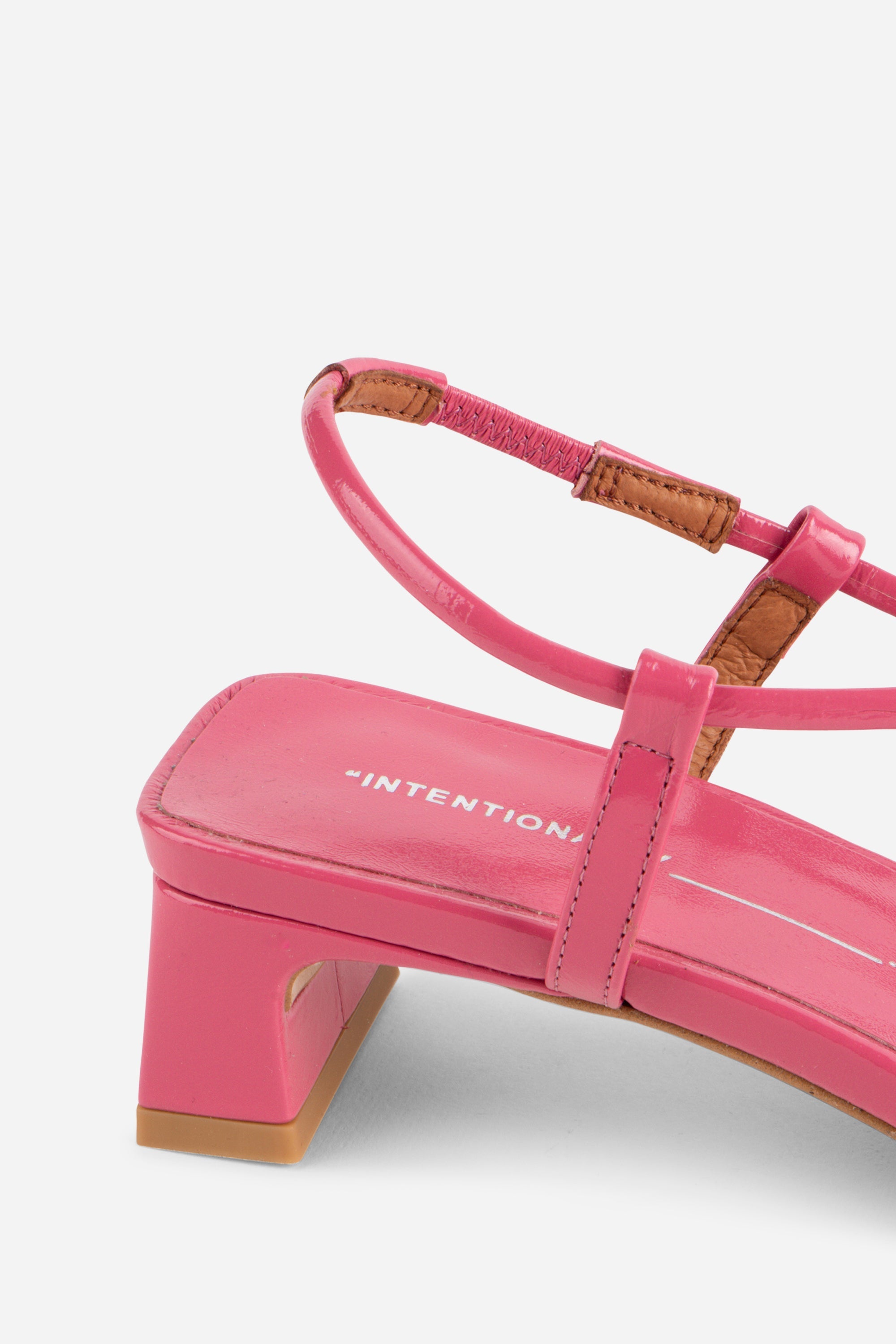 Intentionally Blank - Anca Patent Leather Heel -