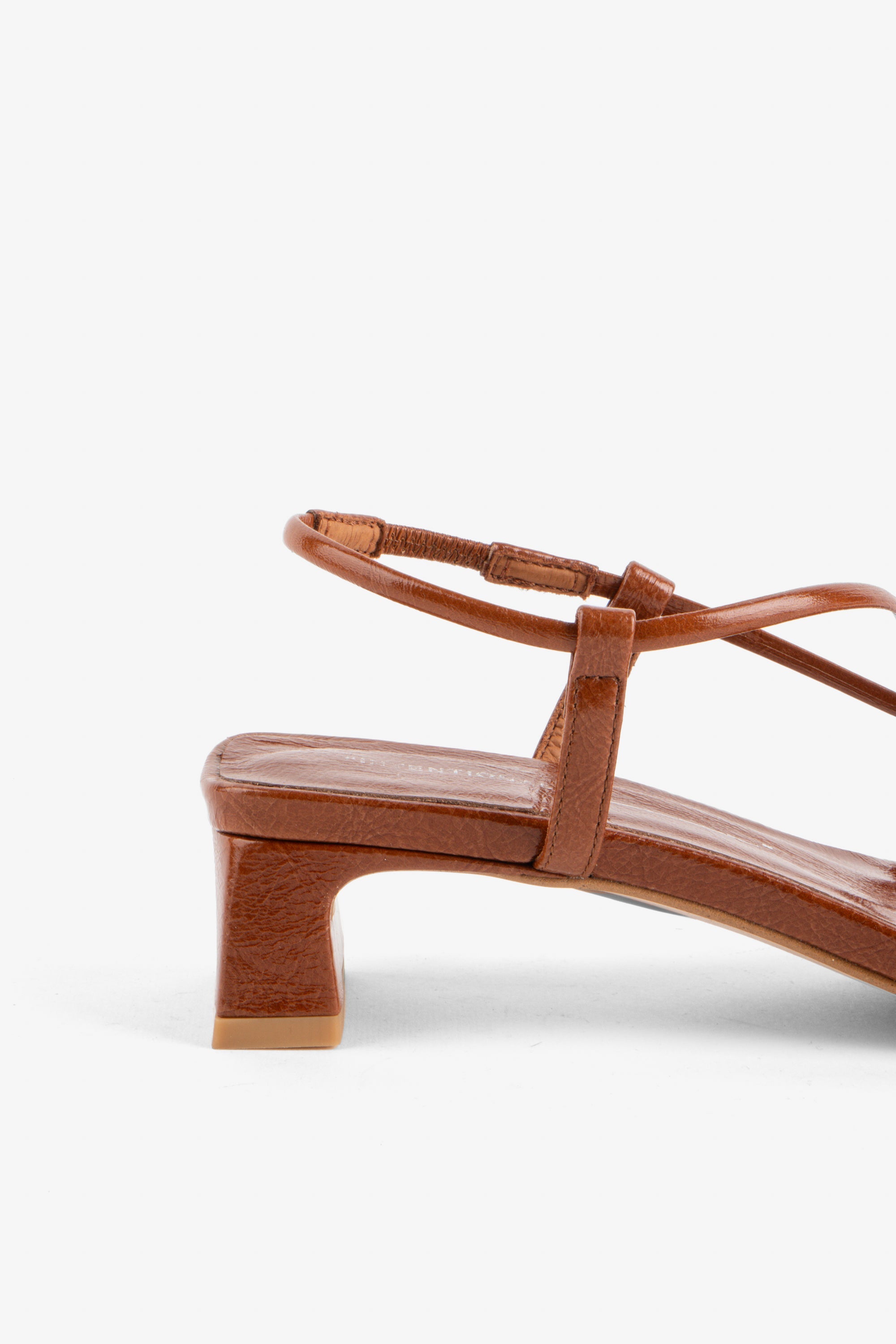 Intentionally Blank - Anca Patent Leather Heel -