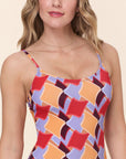 Andie Swim - The Amalfi One Piece - Mod Geo - Classic -