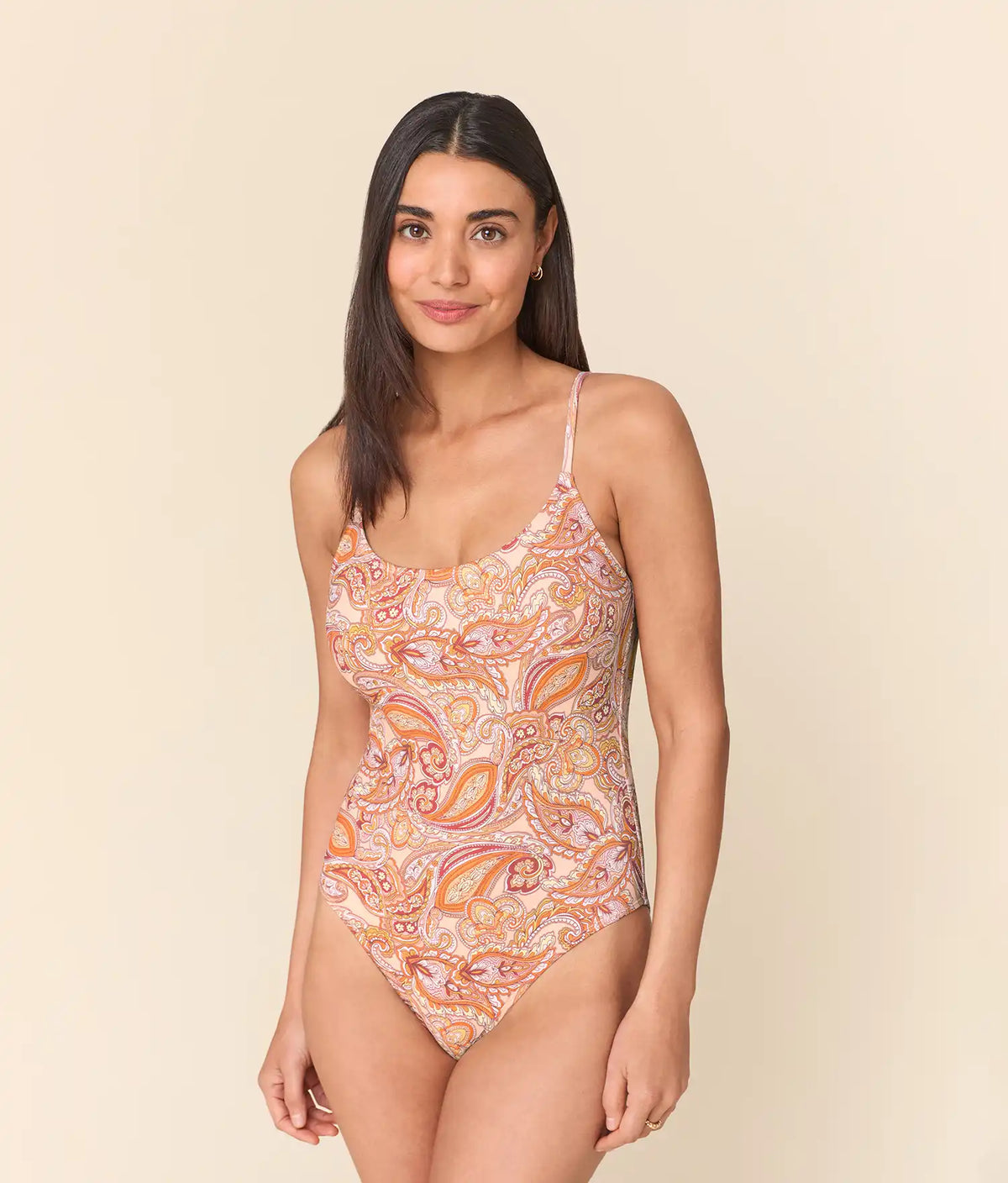 Andie Swim - Amalfi One Piece - Sunset Paisley -