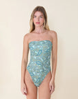 Andie Swim - Kauai One Piece Long Torso - Poolside Paisley -