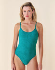 Andie Swim - Amalfi One Piece Long Torso - Oasis -