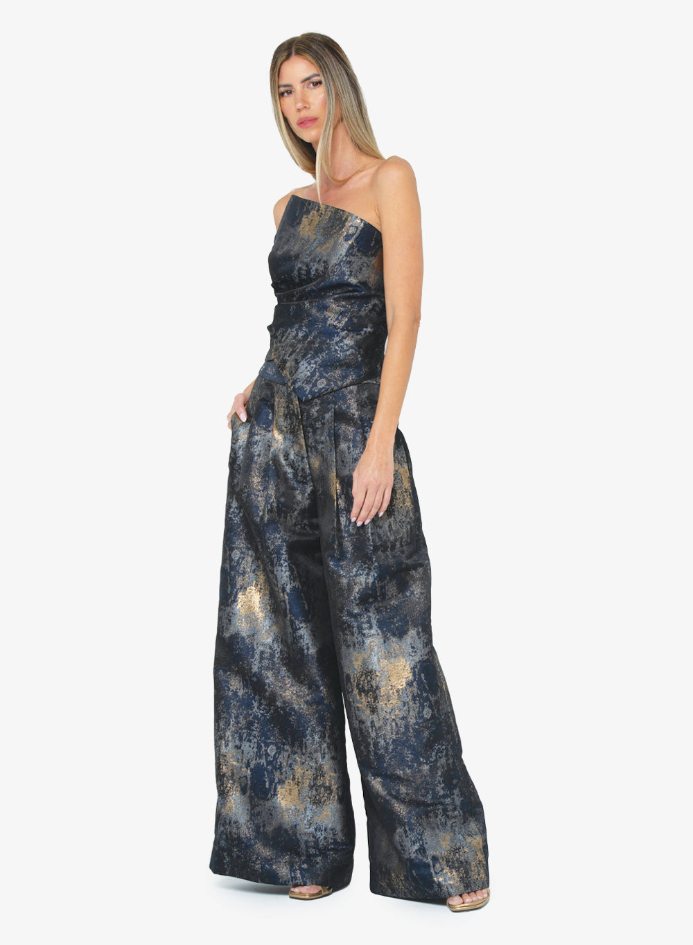 JBQ - Arlo Top - Brushed Metallic -