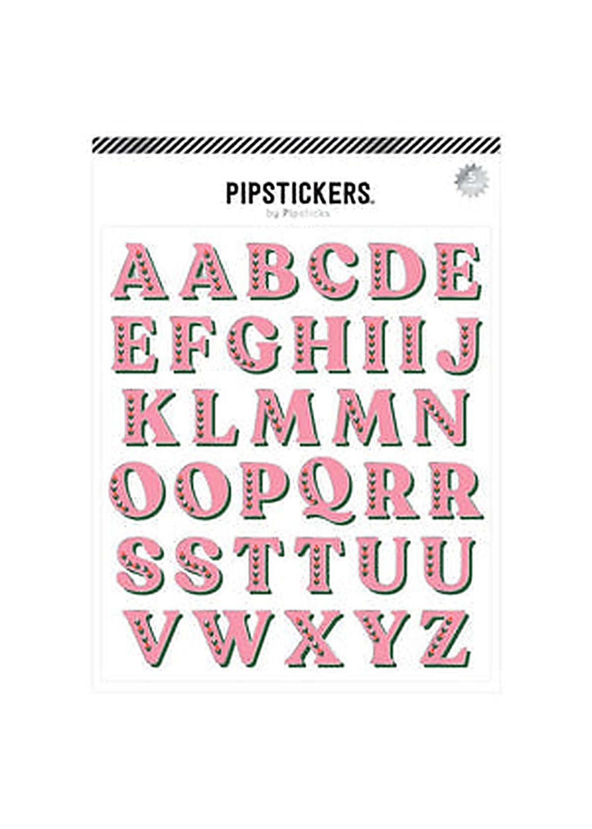Pipsticks - Rosebud Big Alphabet (5ct) -