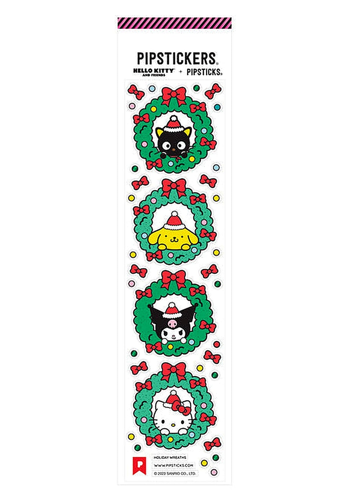 Pipsticks - Hello Kitty And Friends Holiday Wreaths -