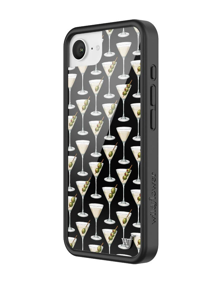 Wildflower iPhone case 16e Ashtin Earle Olives Black Cute
