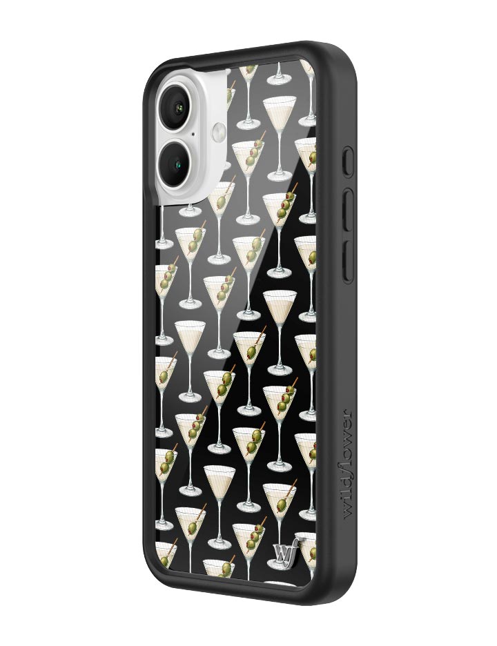 Wildflower iPhone case 16 Plus Ashtin Earle Olives Black Cute