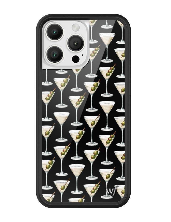 Wildflower iPhone case 16 Pro Max Ashtin Earle Olives Black Cute
