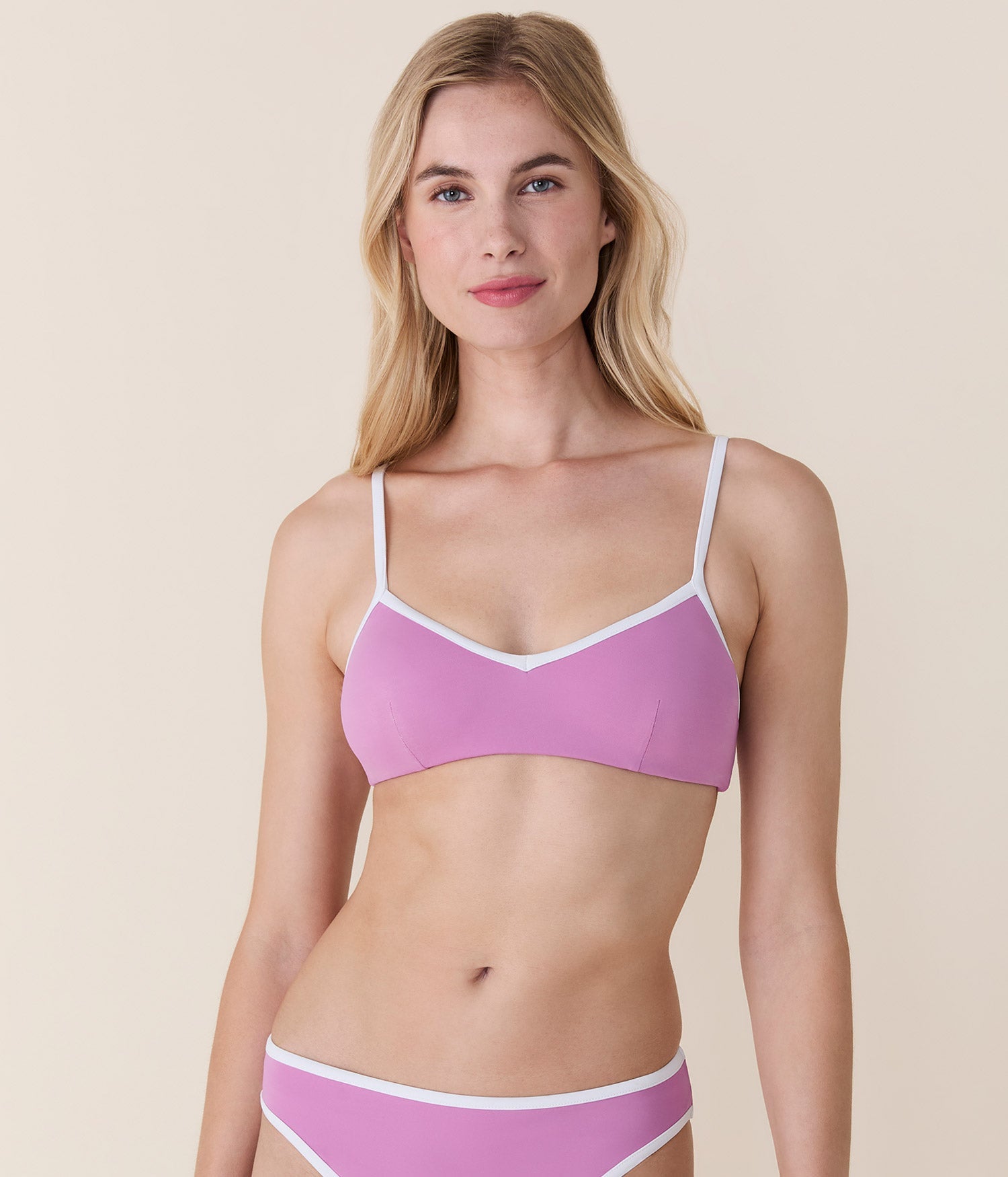 Andie Swim - The Bells Bikini Top - Crocus -