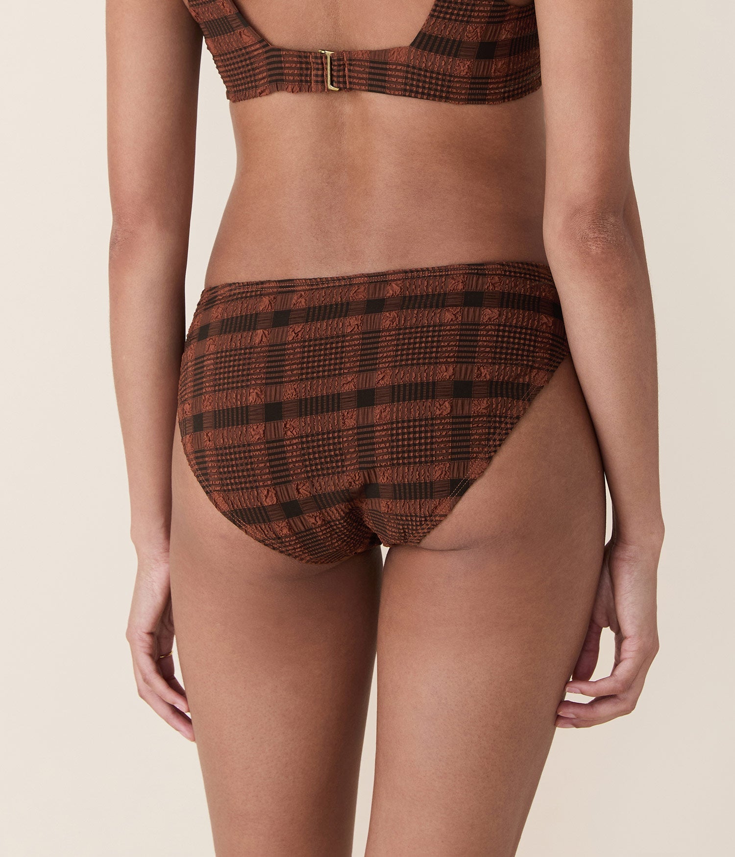 Andie Swim - The Classic Bikini Bottom - Sierra Plaid -