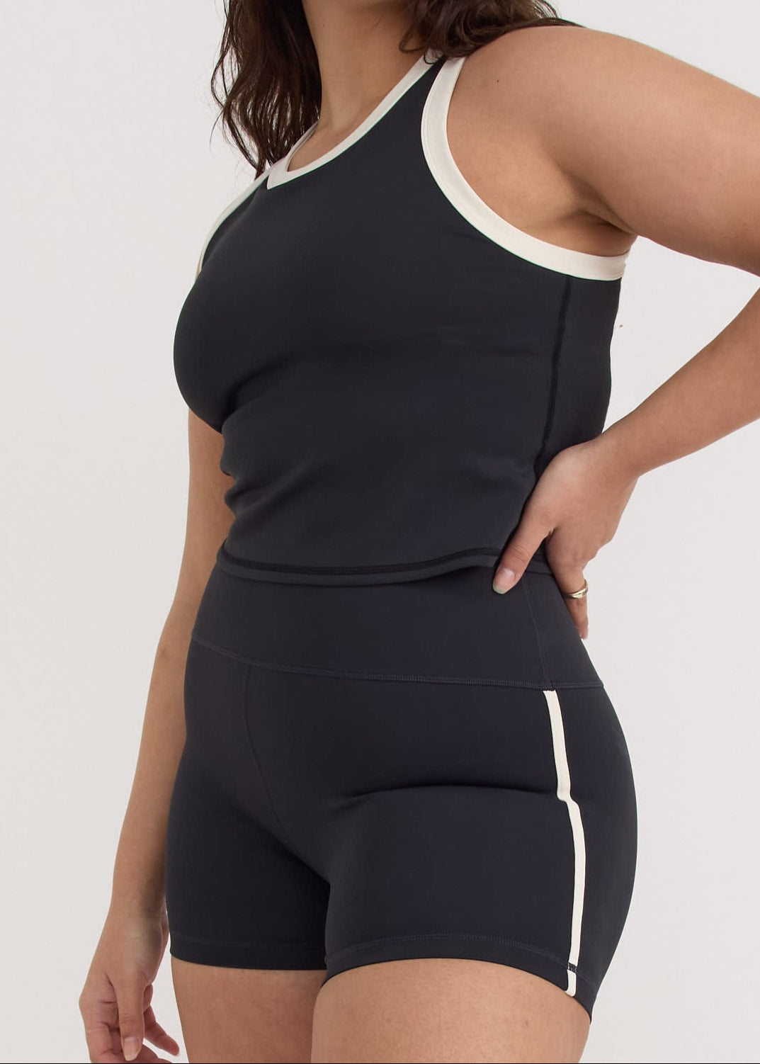 Organic Basics - Active Flow Bike Shorts - Black -