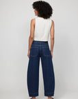 Oliver Logan - Jasper High Rise Barrel - Vintage Indigo -