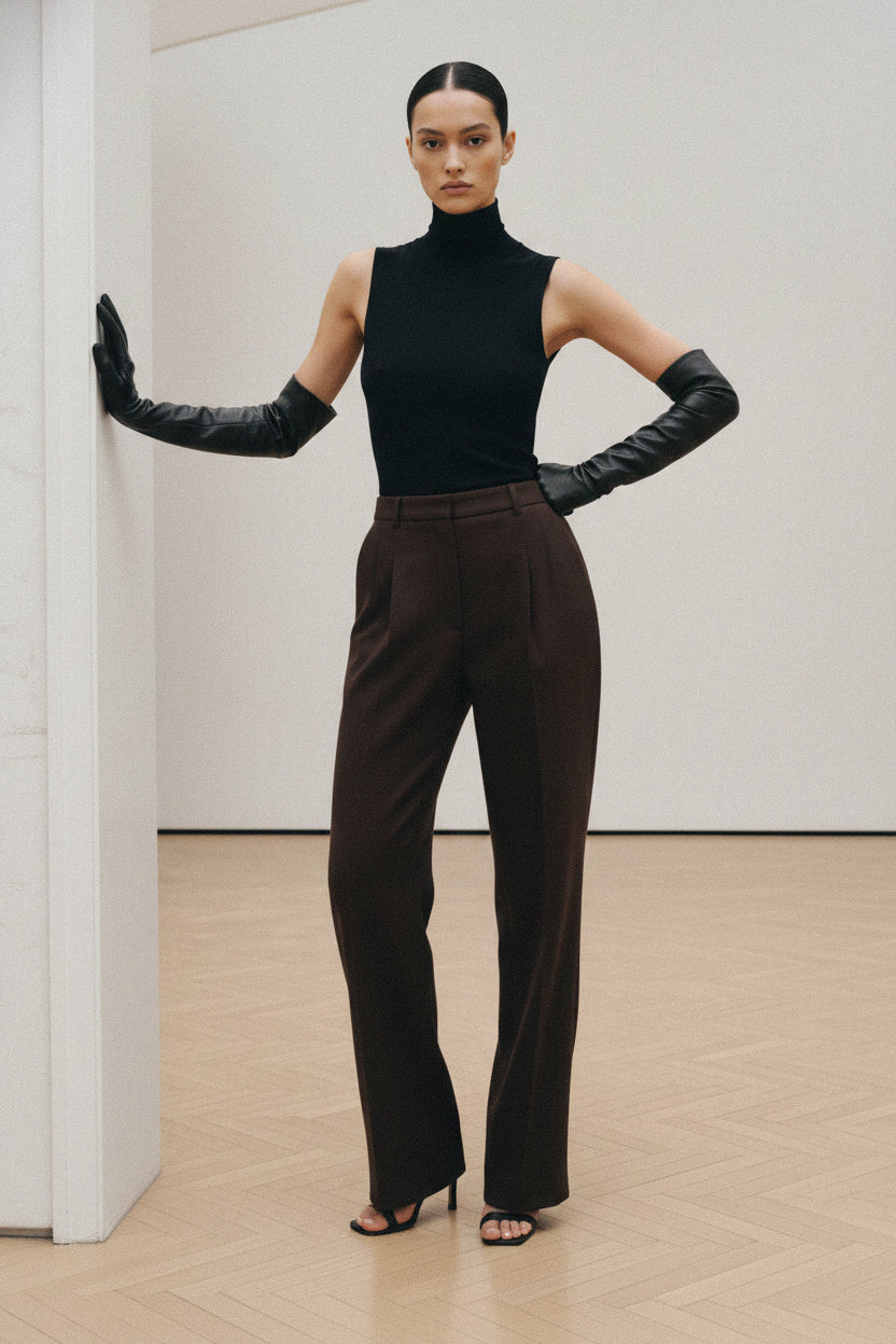 Gergana Ivanova - Alexandra Pants Coffee -