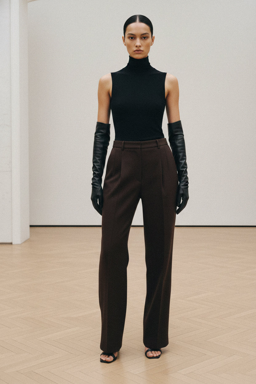 Gergana Ivanova - Alexandra Pants Coffee -