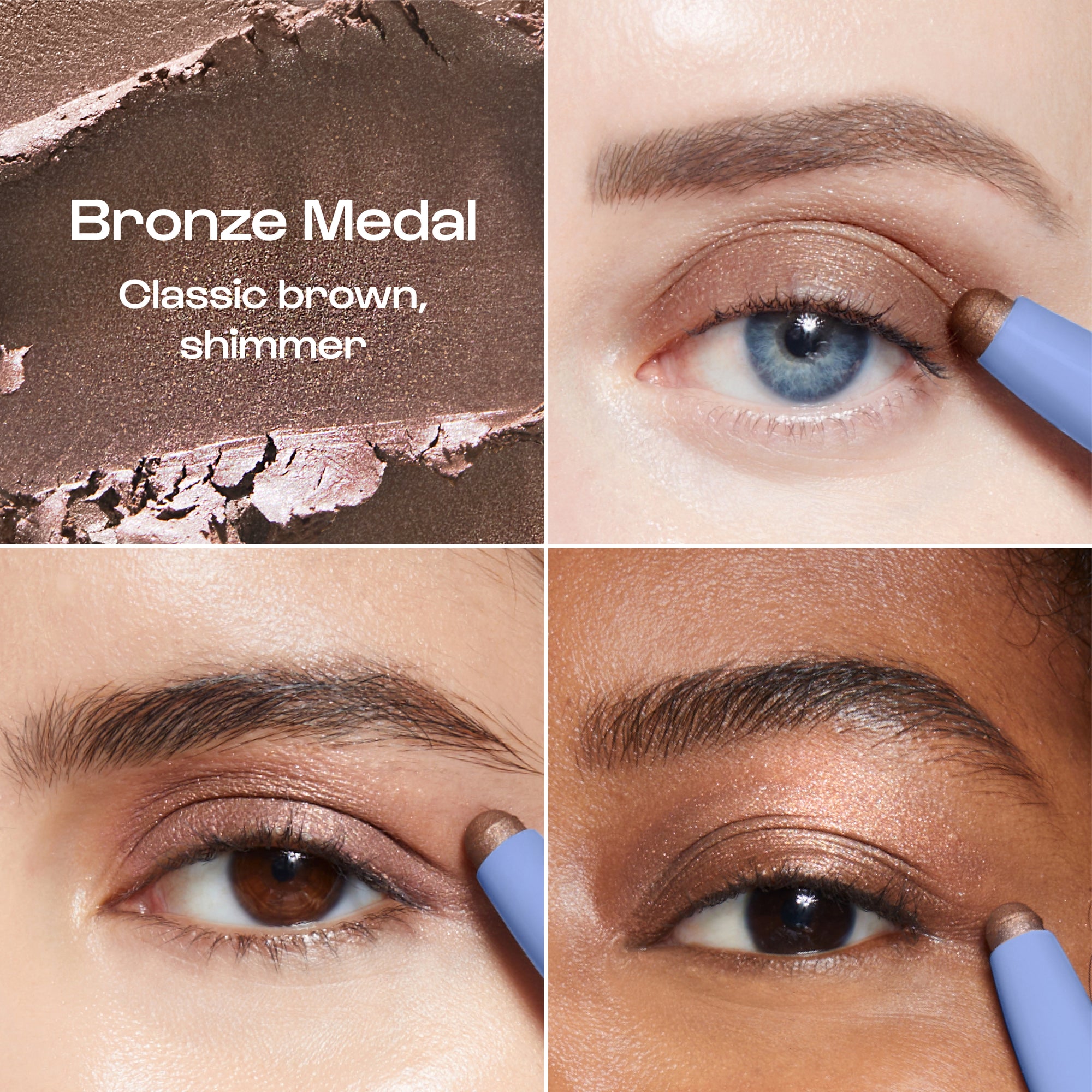 Alleyoop - 11th Hour Cream Eyeshadow & Liner Stick - Bronze Medal -