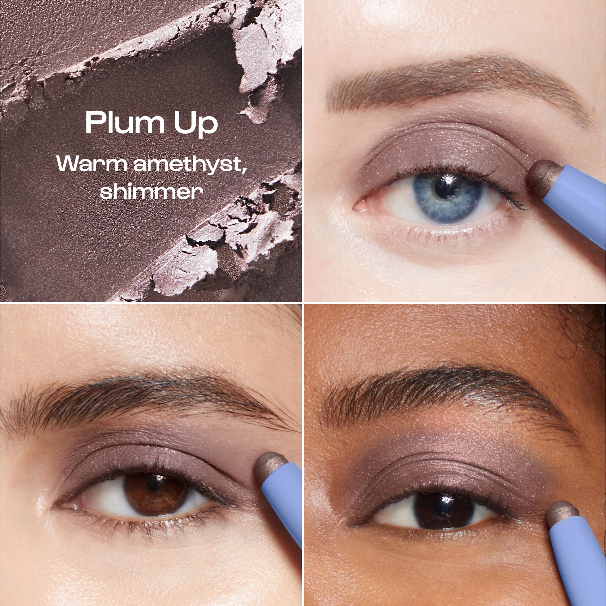 Alleyoop - 11th Hour Cream Eyeshadow & Liner Stick - Plum Up -