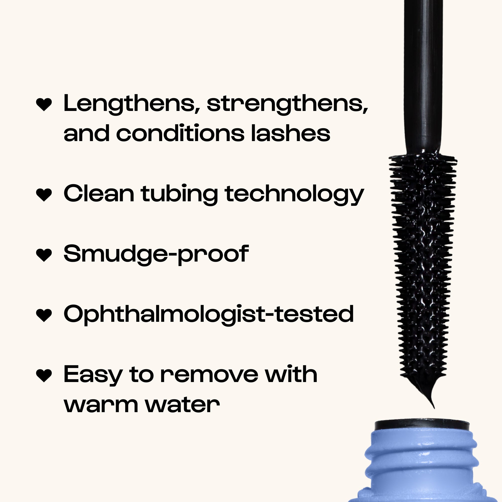 Alleyoop - Go the Distance Mini Tubing Mascara - Black 4 ml -