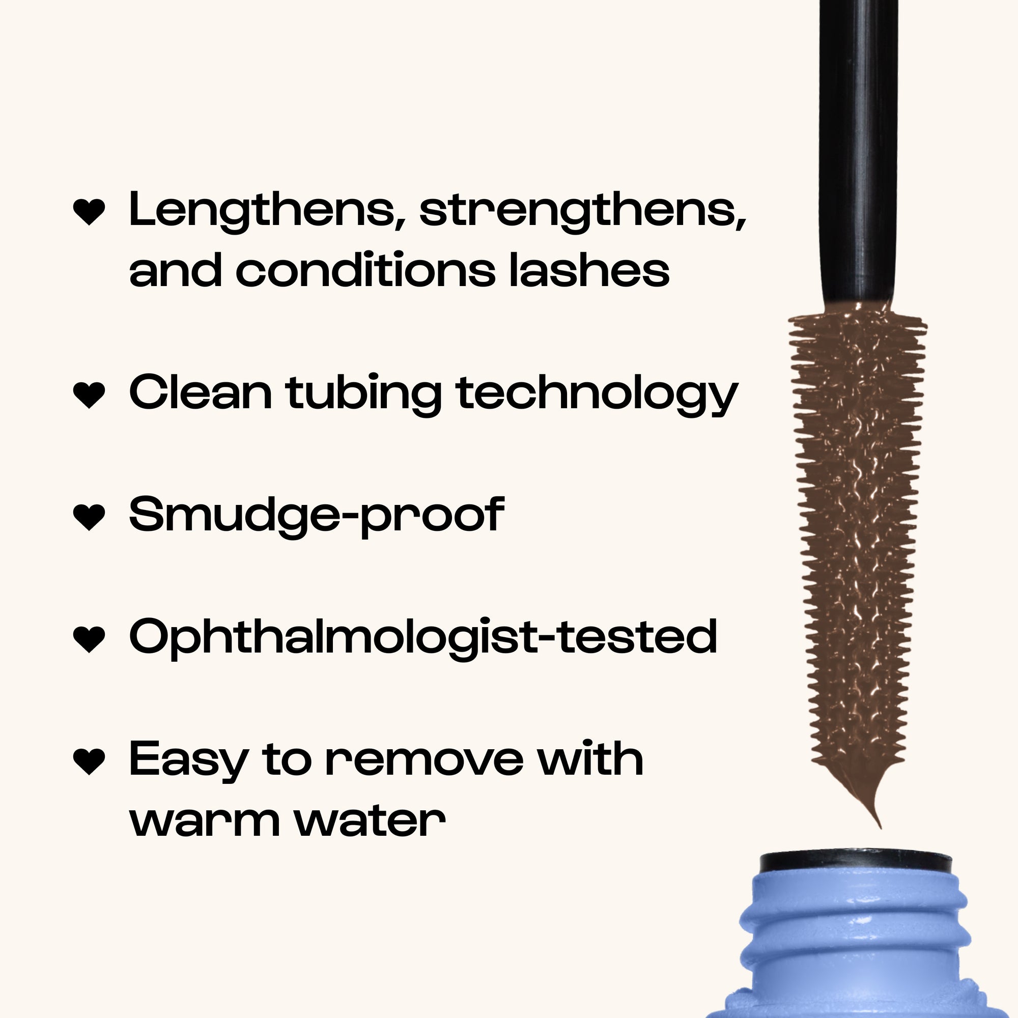 Alleyoop - Go the Distance Mini Tubing Mascara - Brown 4 ml -