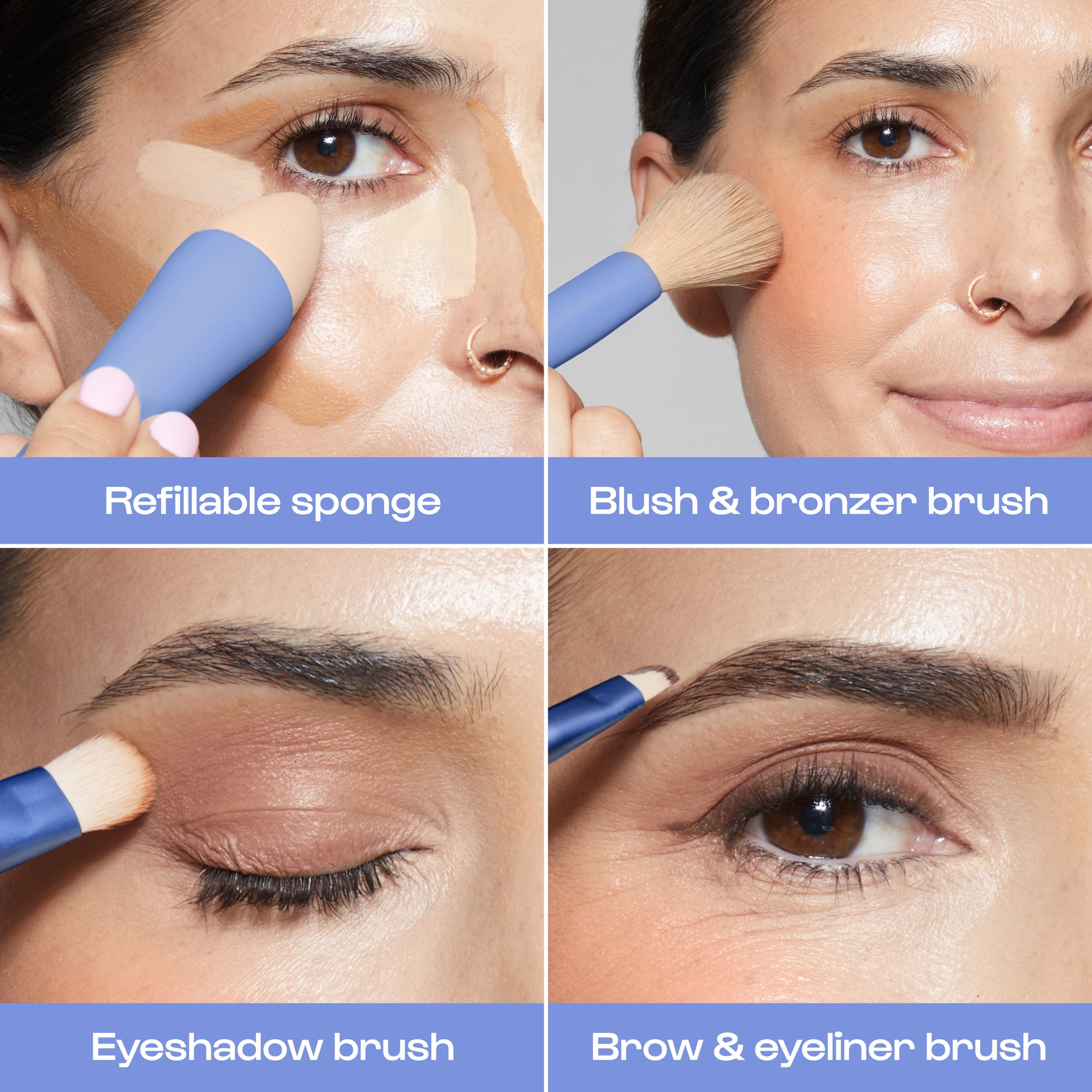Alleyoop - Multi-Tasker Makeup Brush -