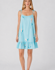 Me + Lia - Amelia Dress - Light Turquoise -