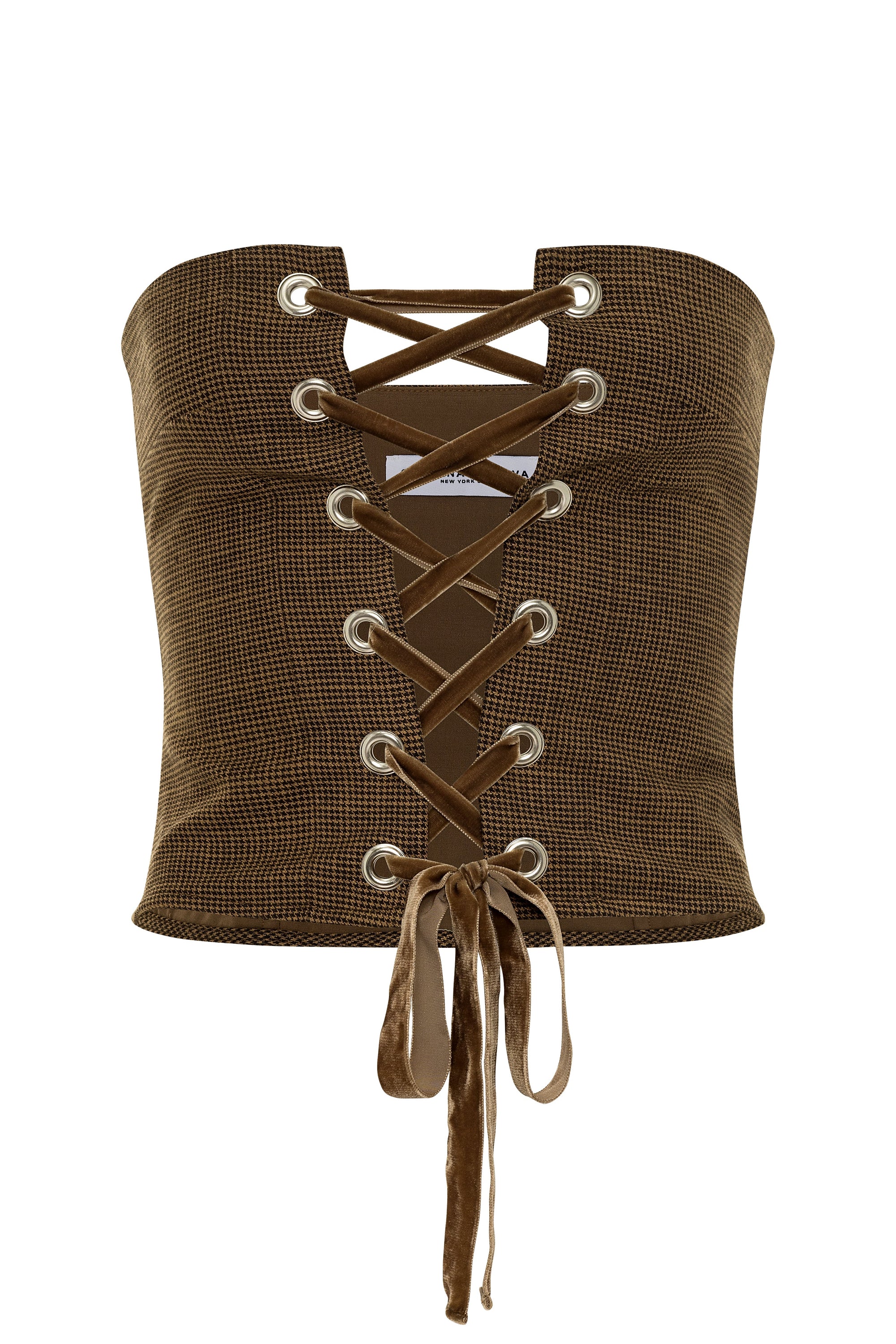 Gergana Ivanova - Angelica Top Plaid -
