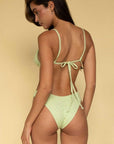 Montce - Avo Floral Devin Rosa Bikini Top -