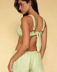 Montce - Avo Floral Low-Rise Drawstring Short -