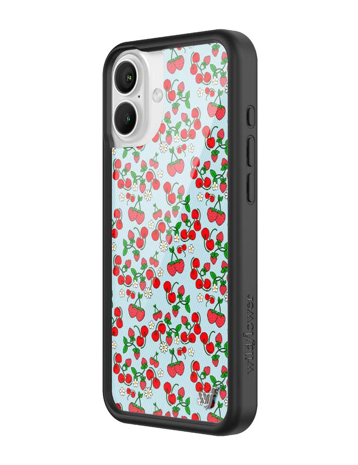 Wildflower iPhone case 16 Plus Baby Berries Fruit Cute