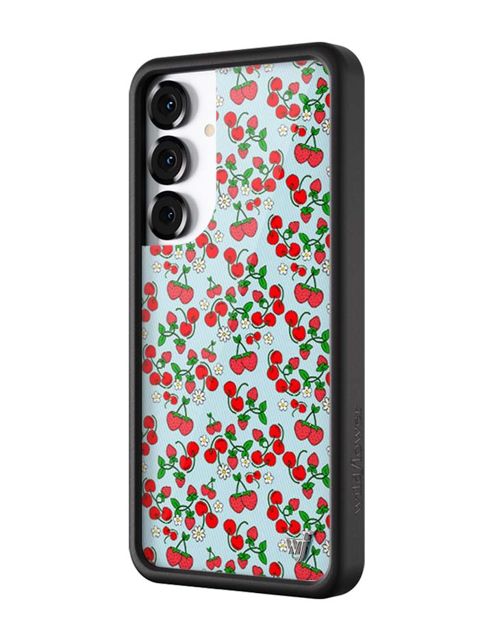 Wildflower Galaxy S25 case Plus Baby Berries Fruit Cute