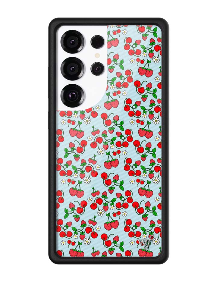 Wildflower Galaxy S25 case Ultra Baby Berries Fruit Cute