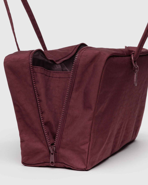 Baggu - Medium Nylon Bowler Bag - Mahogany -