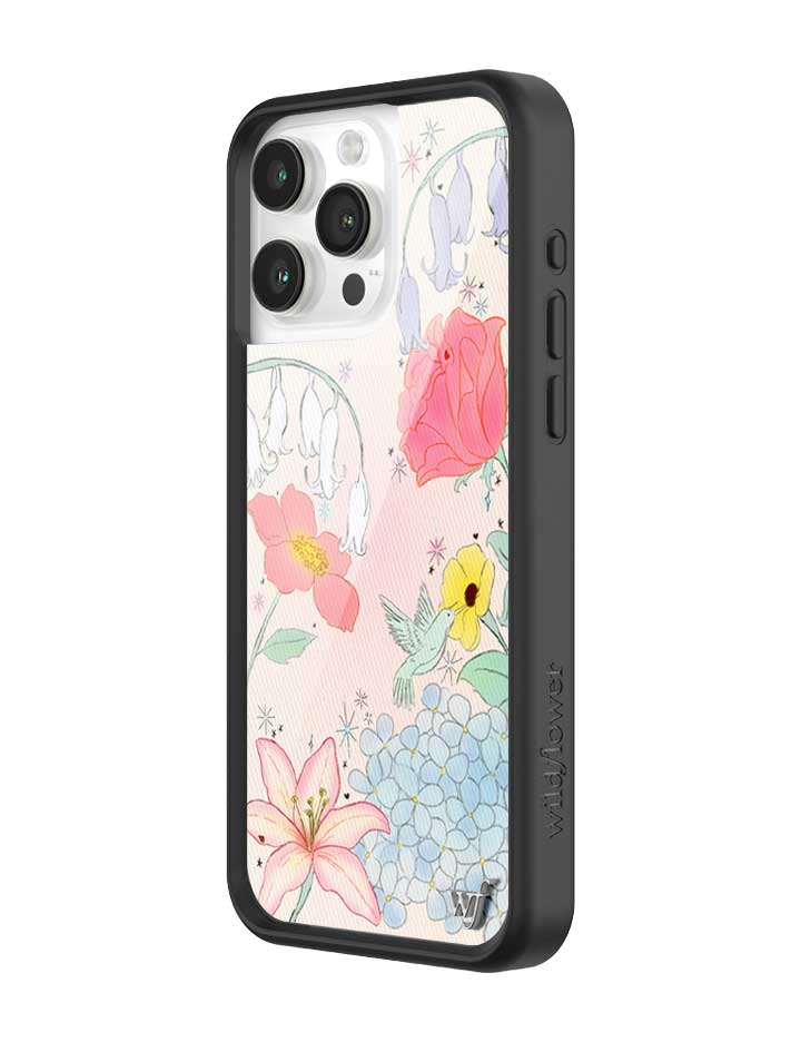 Wildflower iPhone case 15 Pro Max Bluebelle Dreams Flowers Cute