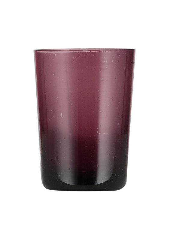 British Colour Standard - Handmade Glass Tumbler - Garnet -