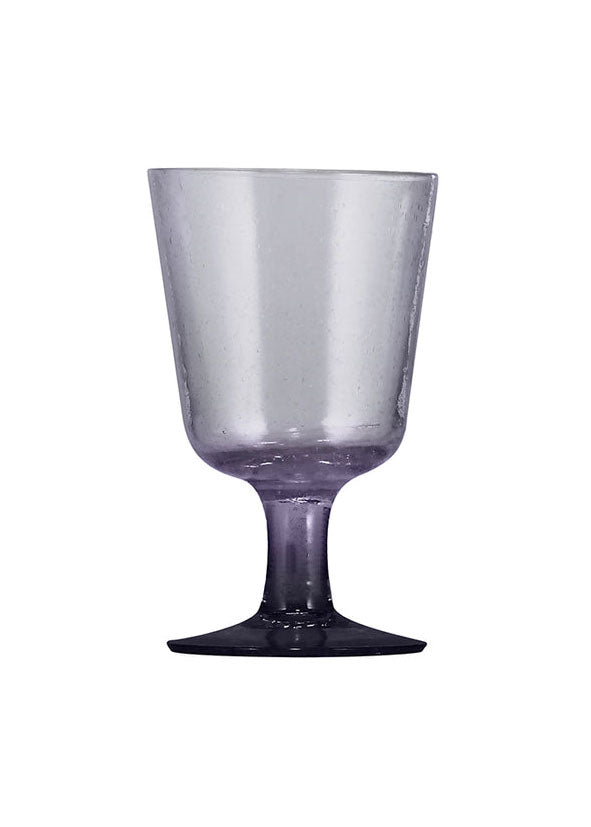 British Colour Standard - Handmade Wine Glass - Violet -