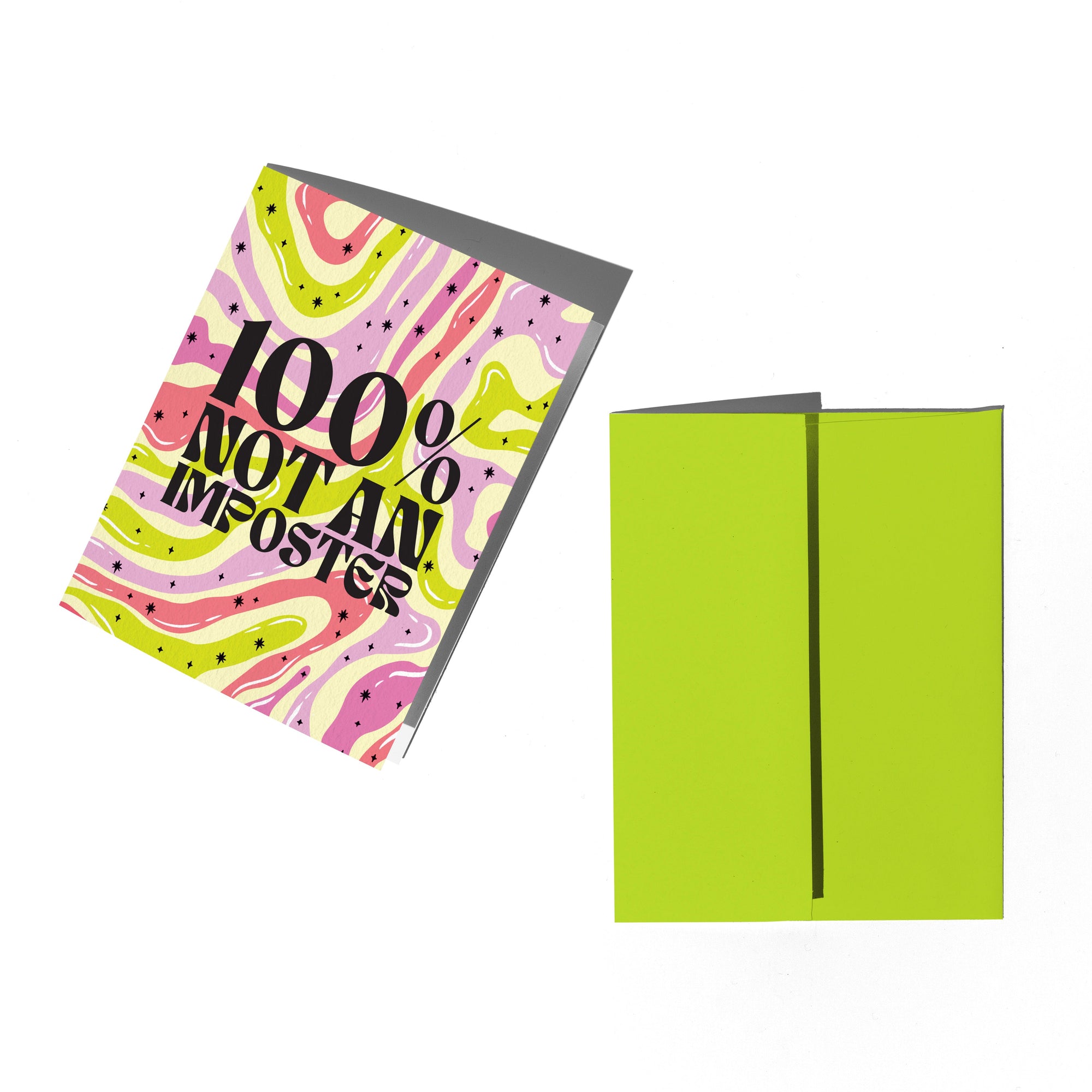 Boss Dotty Paper Co. - 100% Not An Imposter Card -