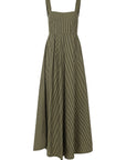Bel Kazan - Janie Dress - Black Stripe -