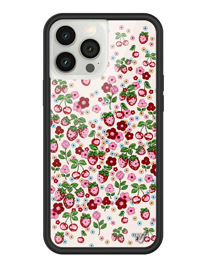 Wildflower iPhone case 13 Pro Max Berry World Berries Cute