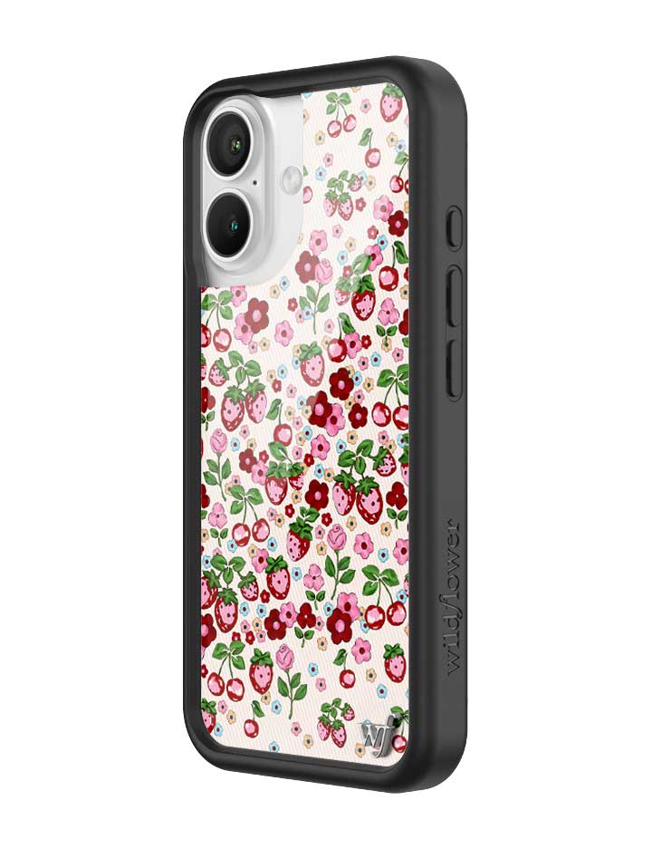 Wildflower iPhone case 16 Berry World Berries Cute