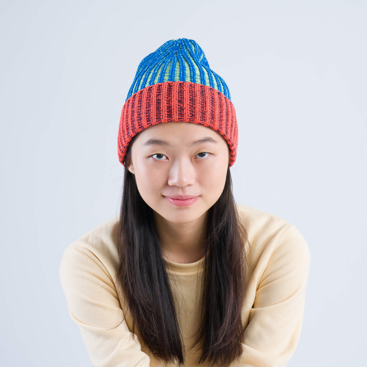 Verloop - Big Stripe Beanie -