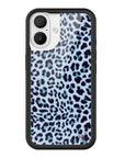 Wildflower iPhone case 16 Blue Meow Leopard Cute