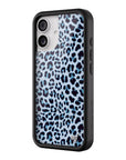 Wildflower iPhone case 17 Blue Meow Leopard Cute
